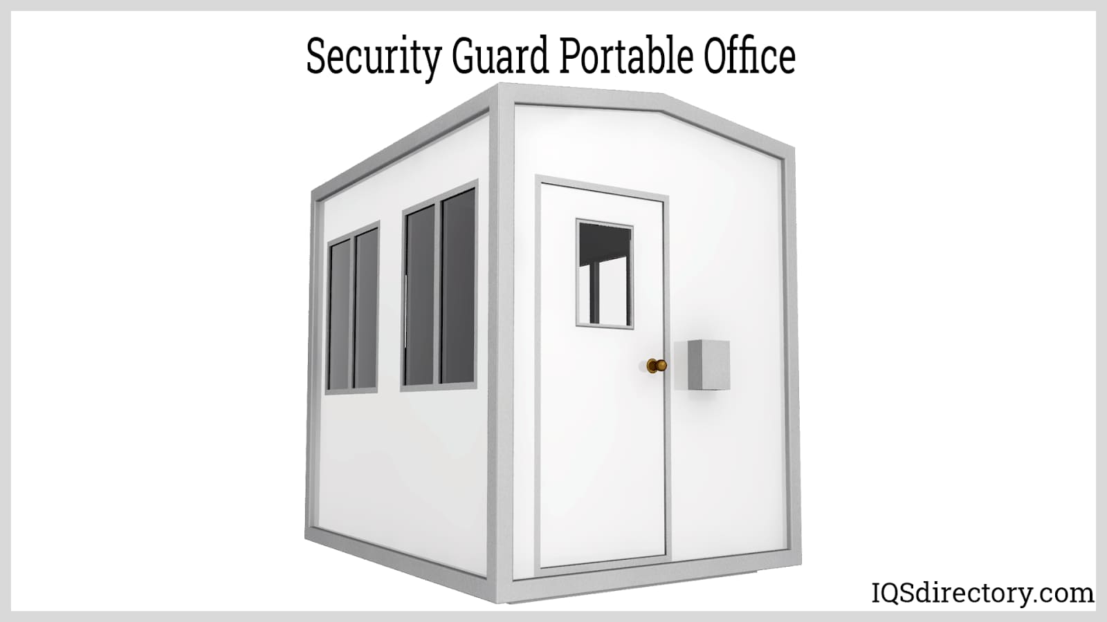 Security Guard Portable Office