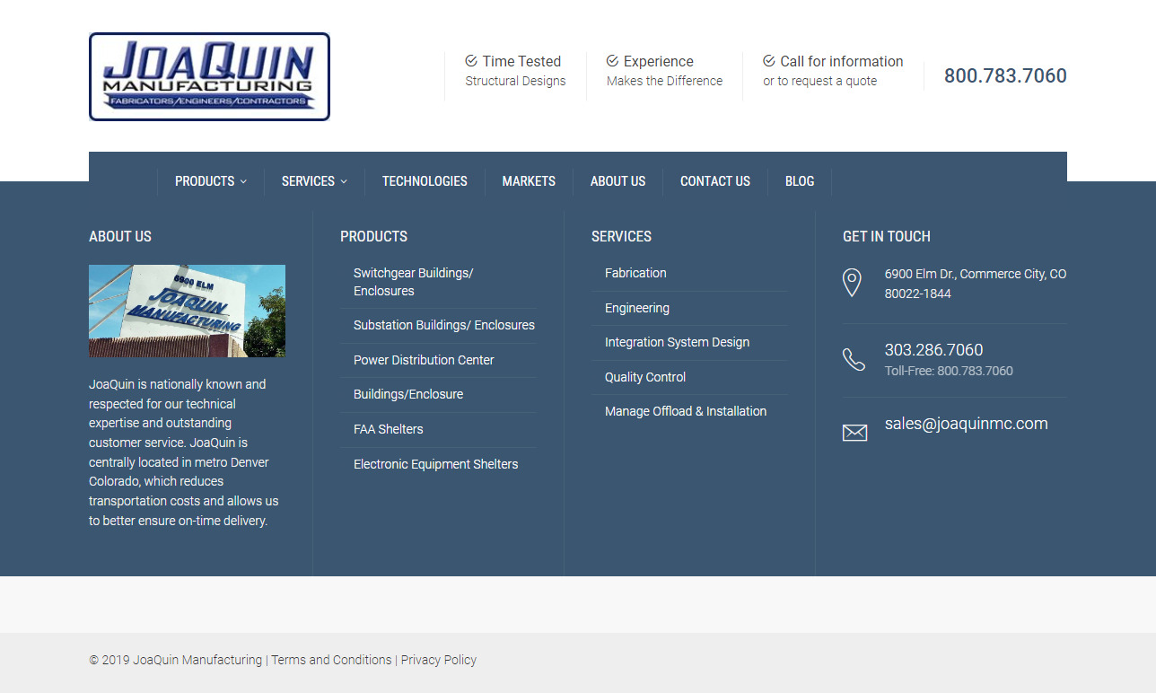 JoaQuin Manufacturing Corporation